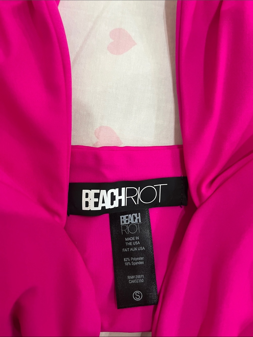 Beach Riot Heart Bikini Top - Picture 3 of 4
